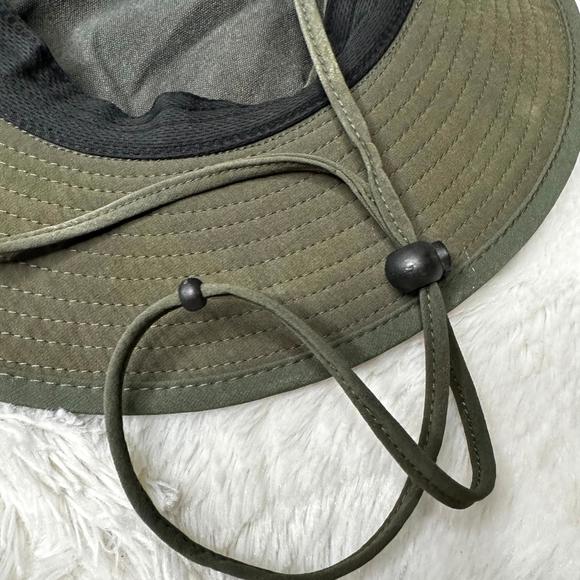 Pugs Mesh Inset Boonie Sun Fisherman Hat Green Adult OS - Picture 7 of 8